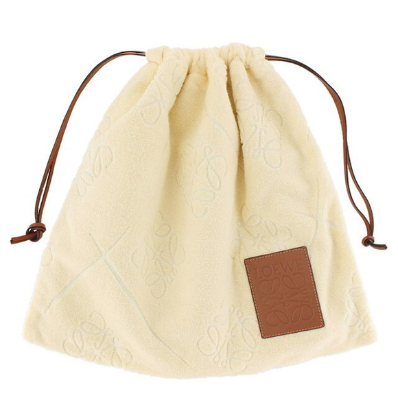 Drawstring Color Cream Loewe | Bags | Loewe Drawstring Pouch Towel Cream Color Bag | Poshmark